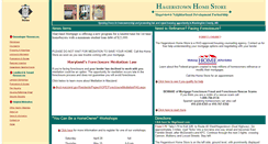 Desktop Screenshot of hagerstownhomestore.org