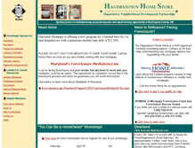 Tablet Screenshot of hagerstownhomestore.org